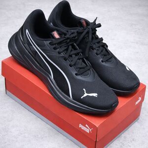 Puma Disperse Athletic Running Shoes Mens 9.5 Black Lightweight Trainers
